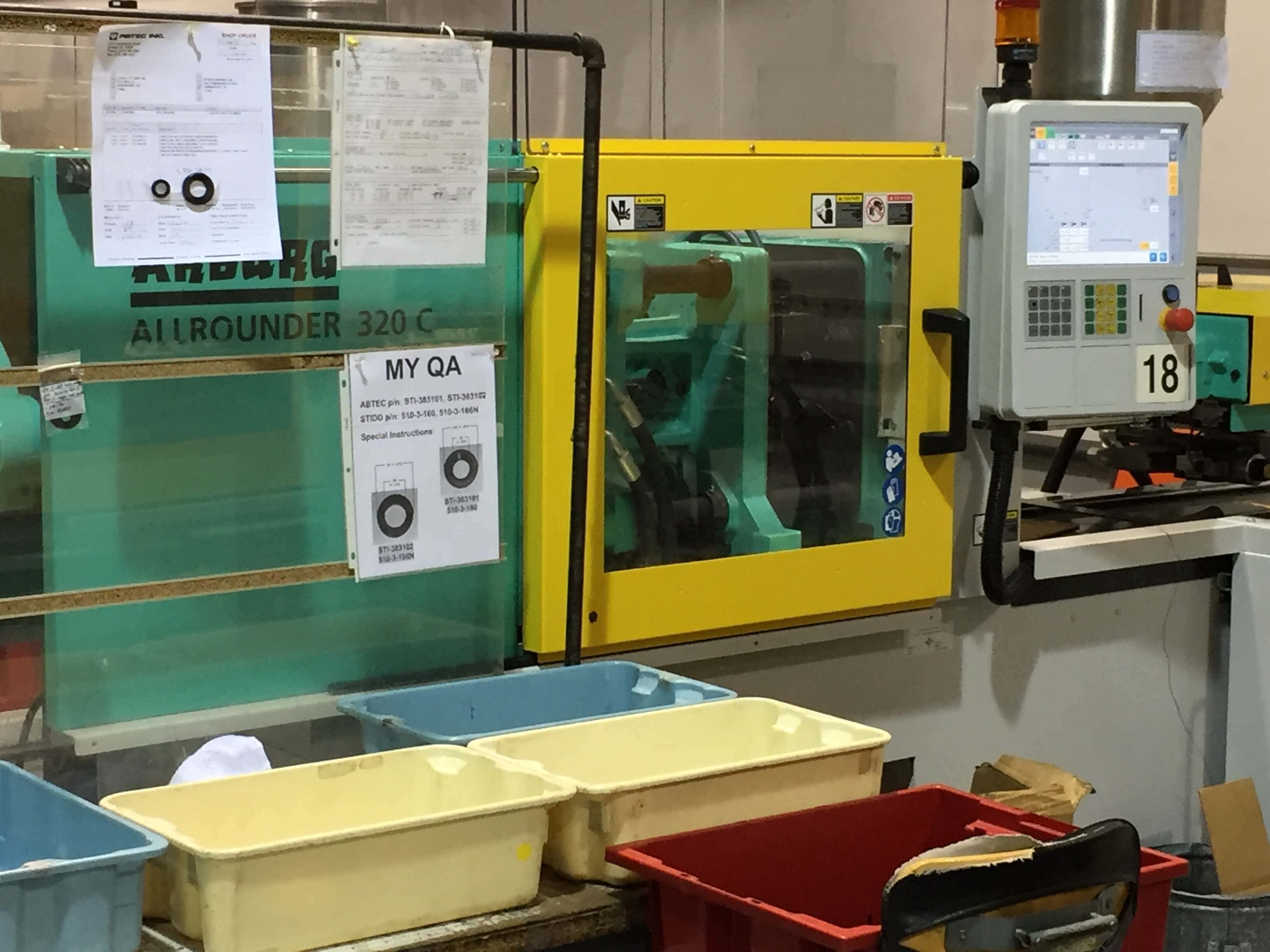 abtec machinery custom injection molding